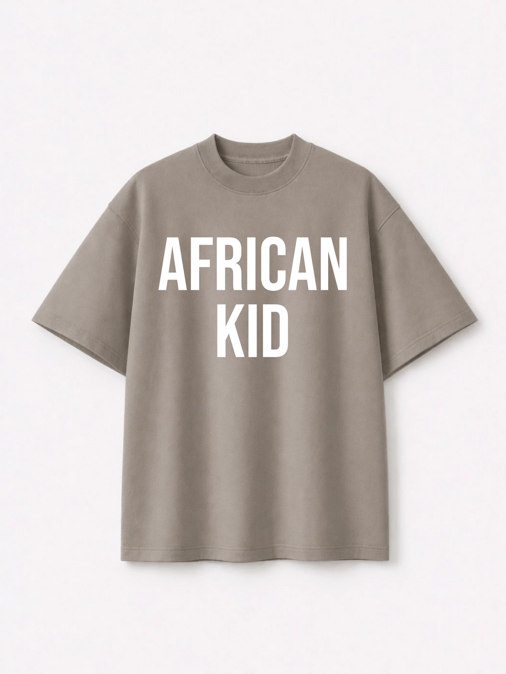 African Kid Heavyweight T-Shirt