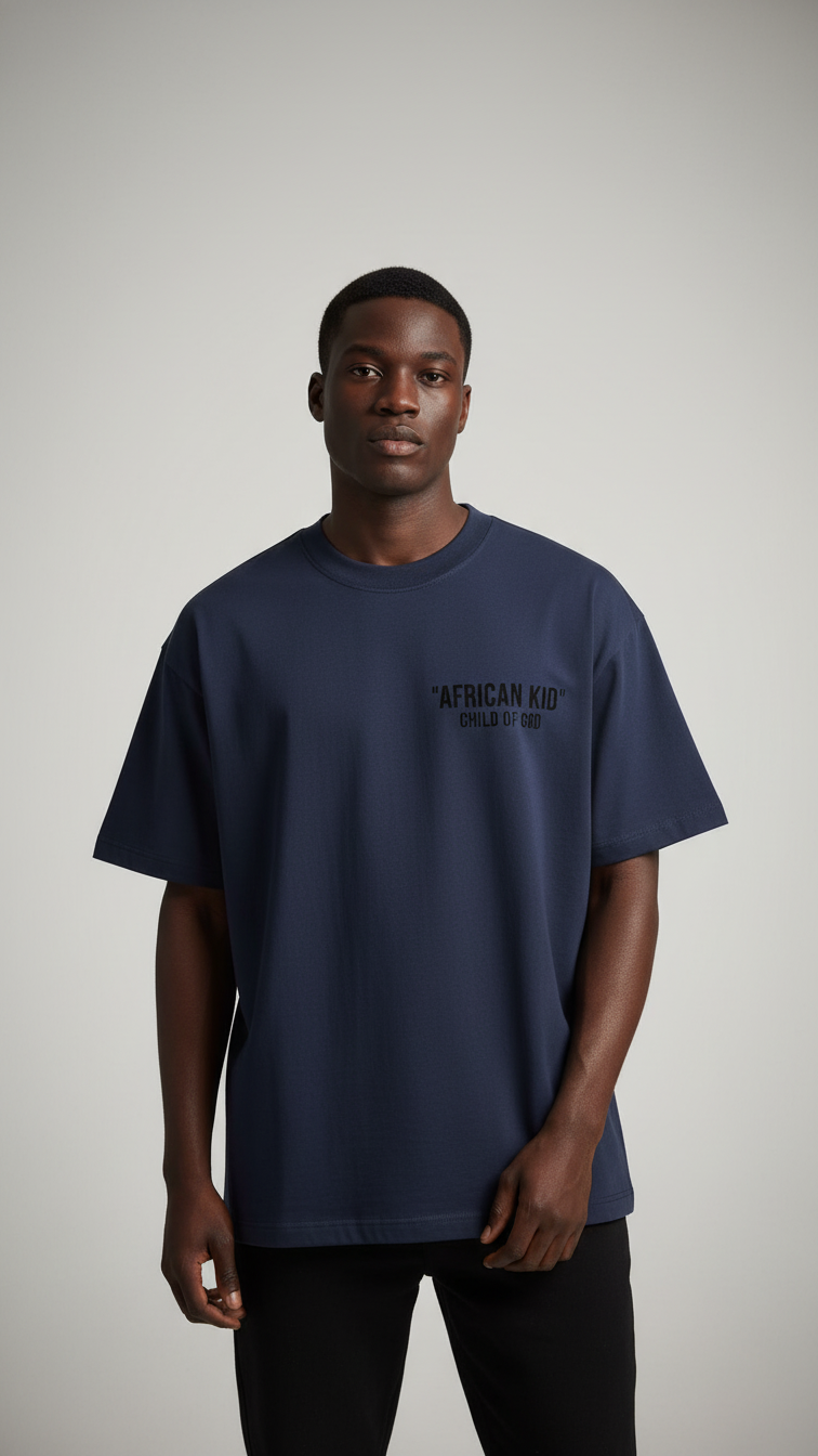 African Kid Earth Tone T-Shirt