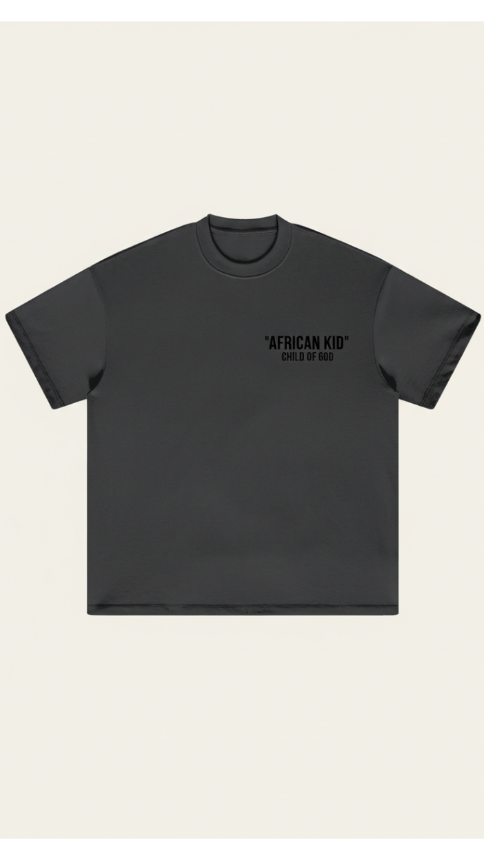 African Kid Earth Tone T-Shirt