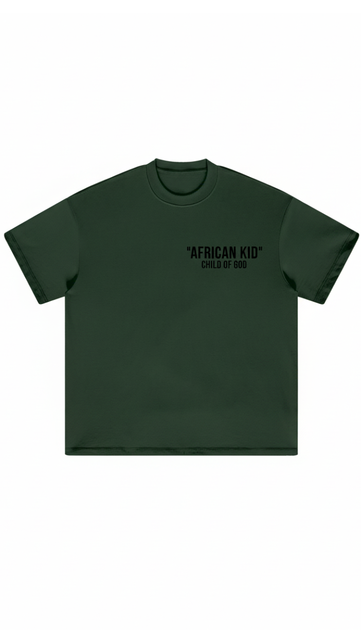 African Kid Earth Tone T-Shirt