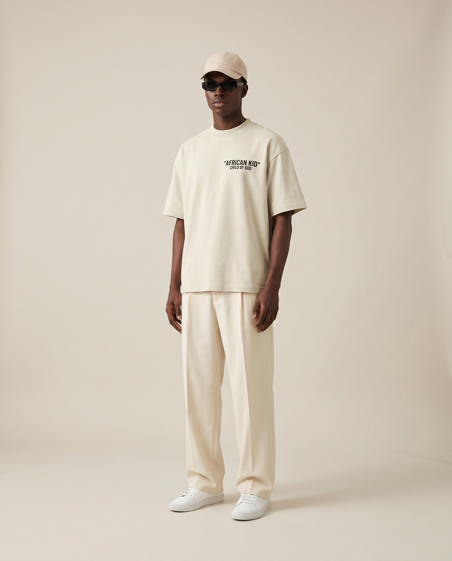 AFRICAN KID Sand tee lifestyle 1