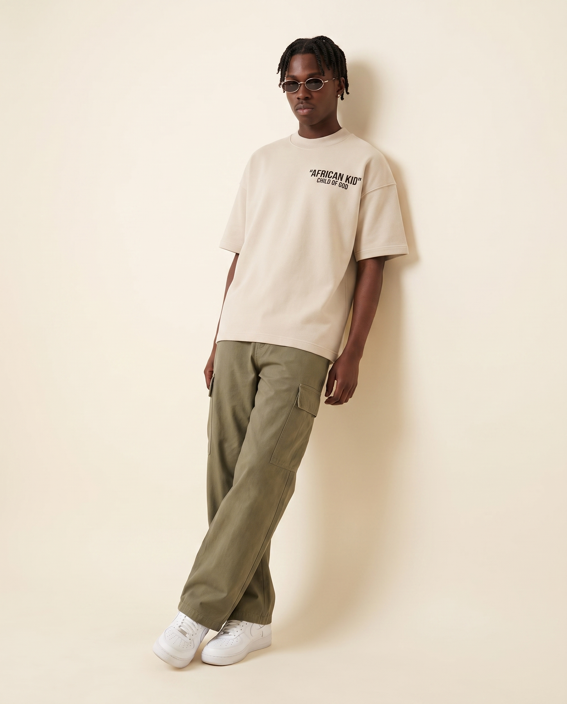AFRICAN KID Milk Tea tee lifestyle 1