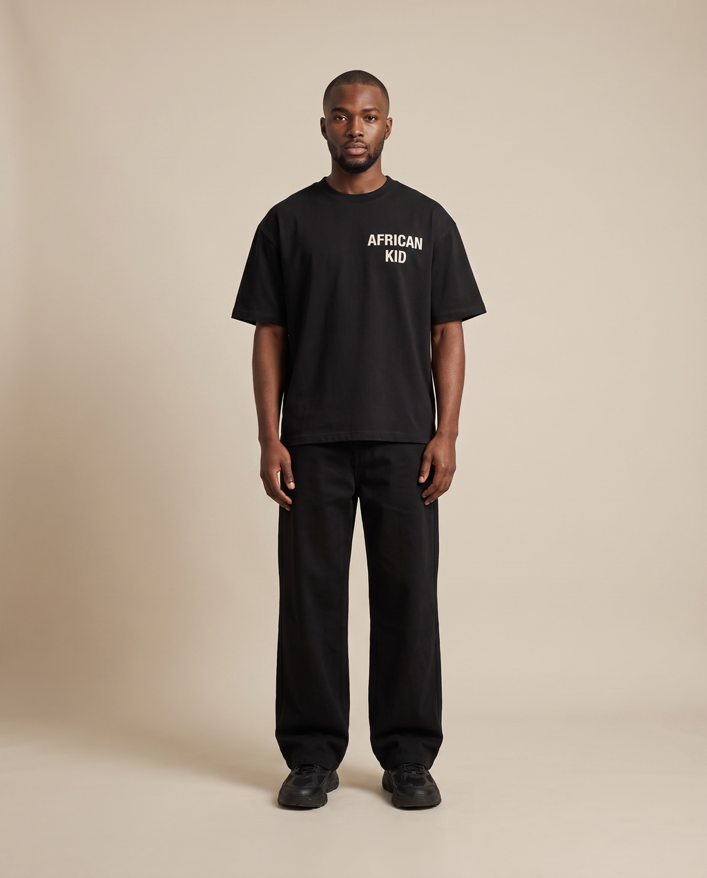 Essential Cotton Tee model - front 5
