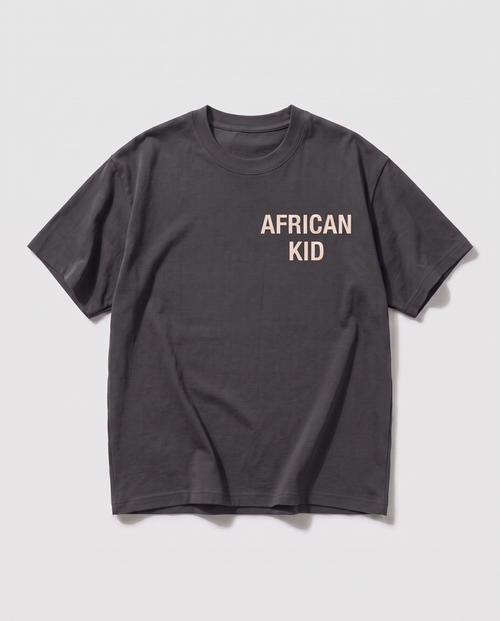 AFRICAN KID Essential Tee - Dark Gray
